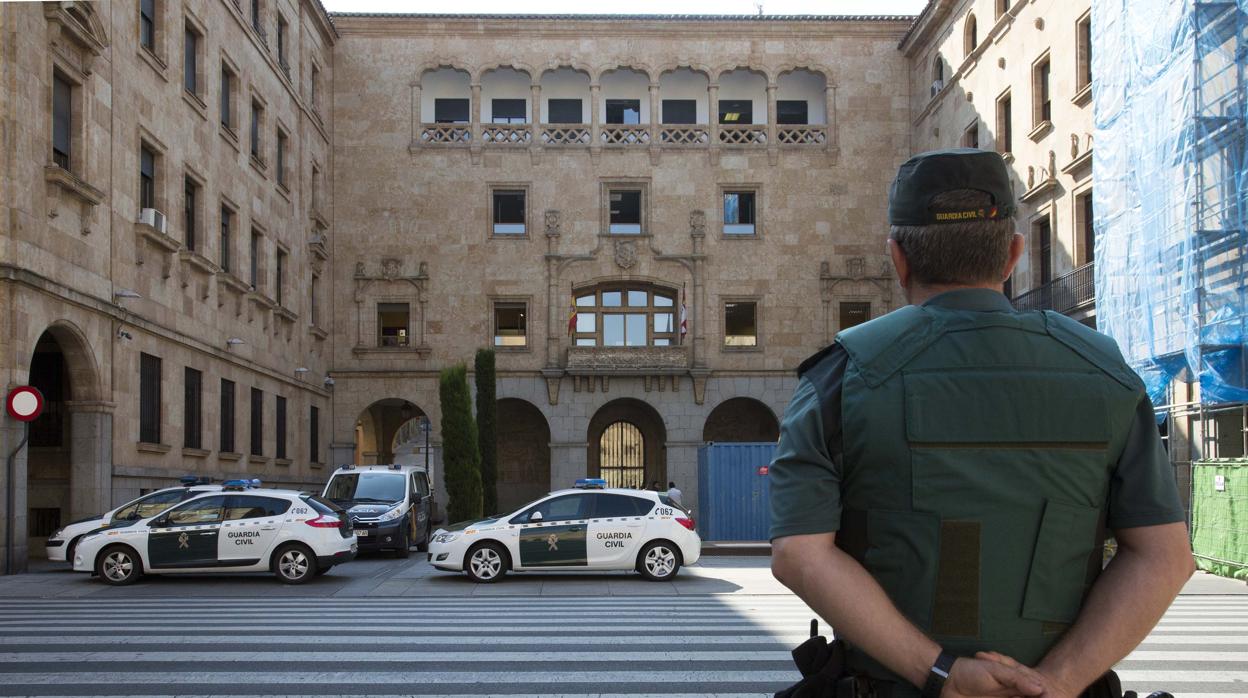 Sede de la Audiencia Provincial de Salamanca, en una imagen de archivo