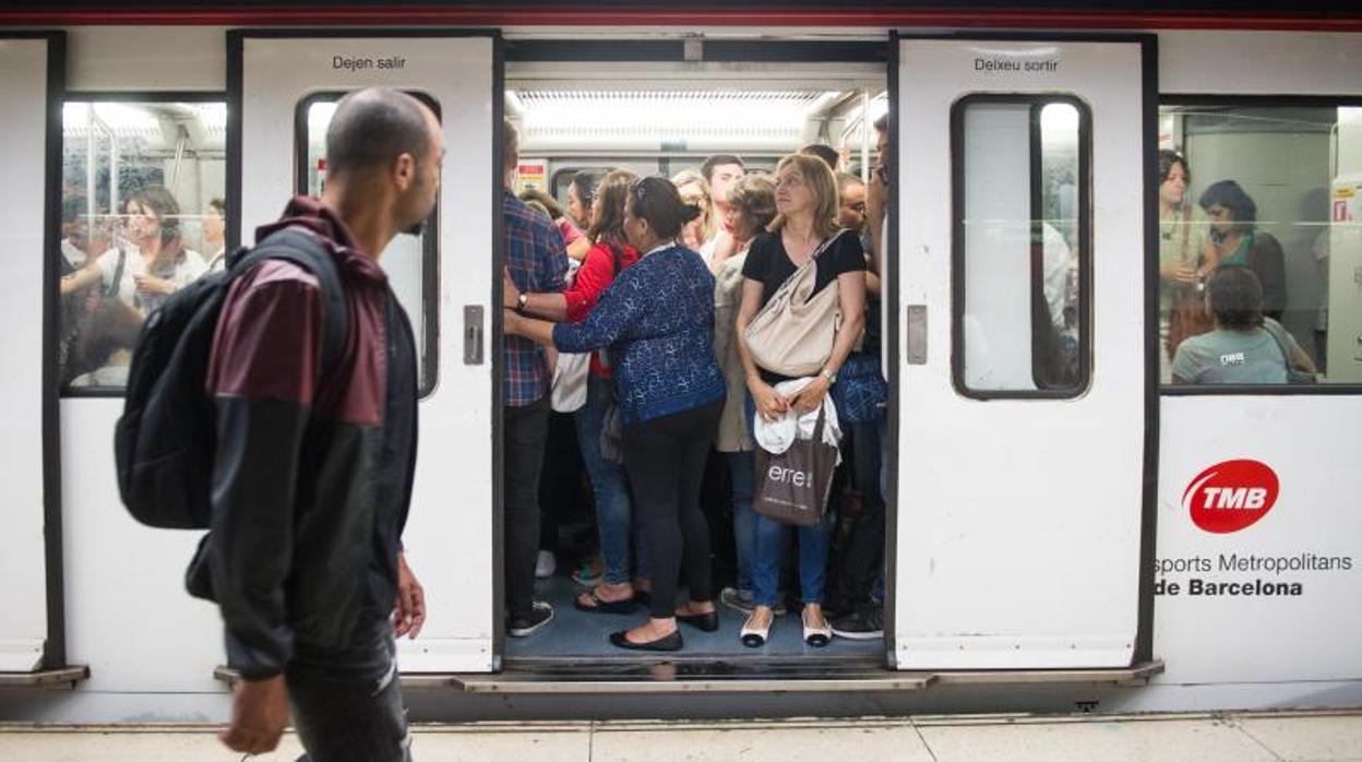 El Metro de Barcelona, en una imagen de archivo