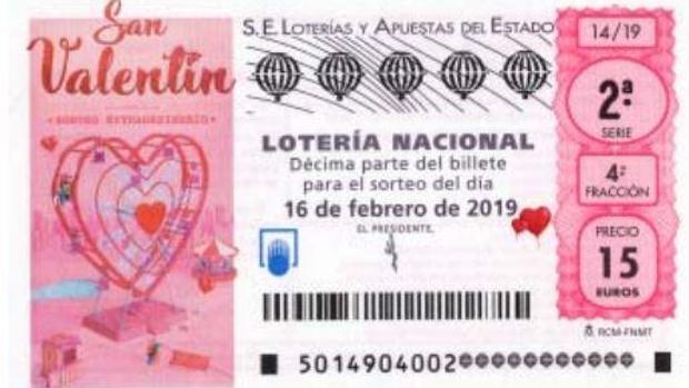 El primer premio de la Lotería de San Valentín cae en Villafranca