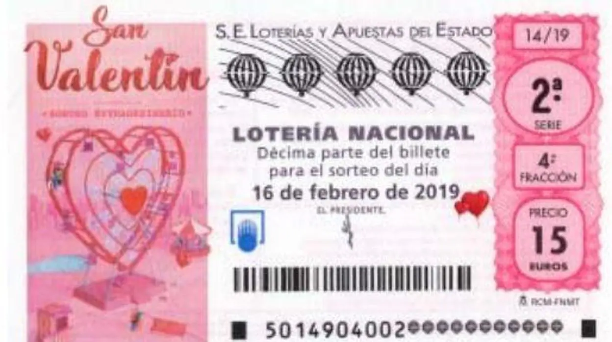 El primer premio de la Lotería de San Valentín cae en Villafranca