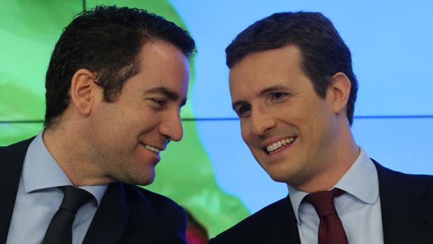 Casado dice que sus encuestas le sitúan «por encima» de Sánchez y espera más de 100 escaños