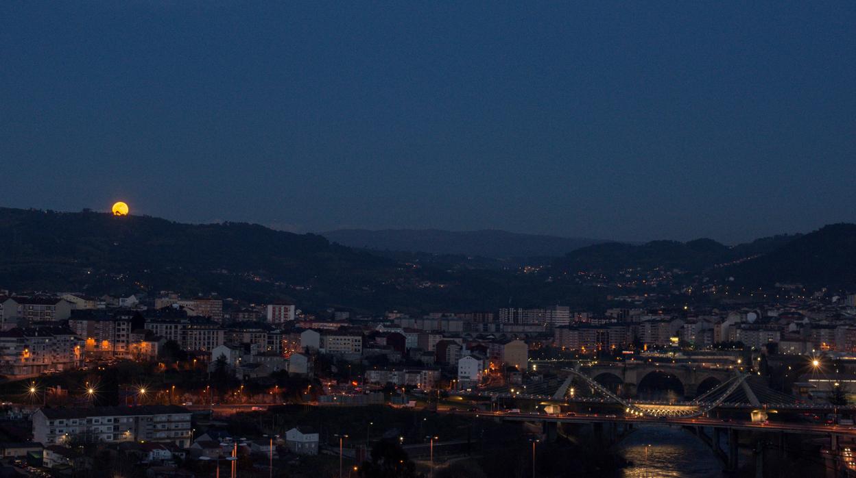 Panormámica de la ciudad de Orense