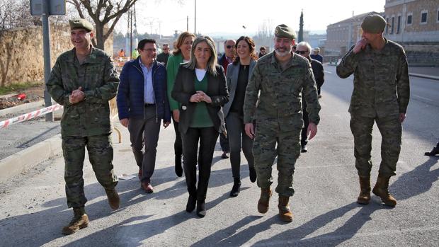 Santa Bárbara y la Academia de Infantería, conectadas a finales de marzo