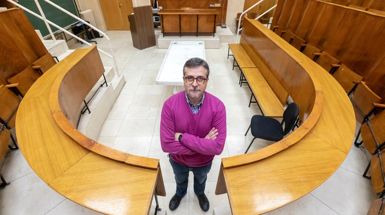 El profesor de la Universidad de Valladolid, Alfredo Corell