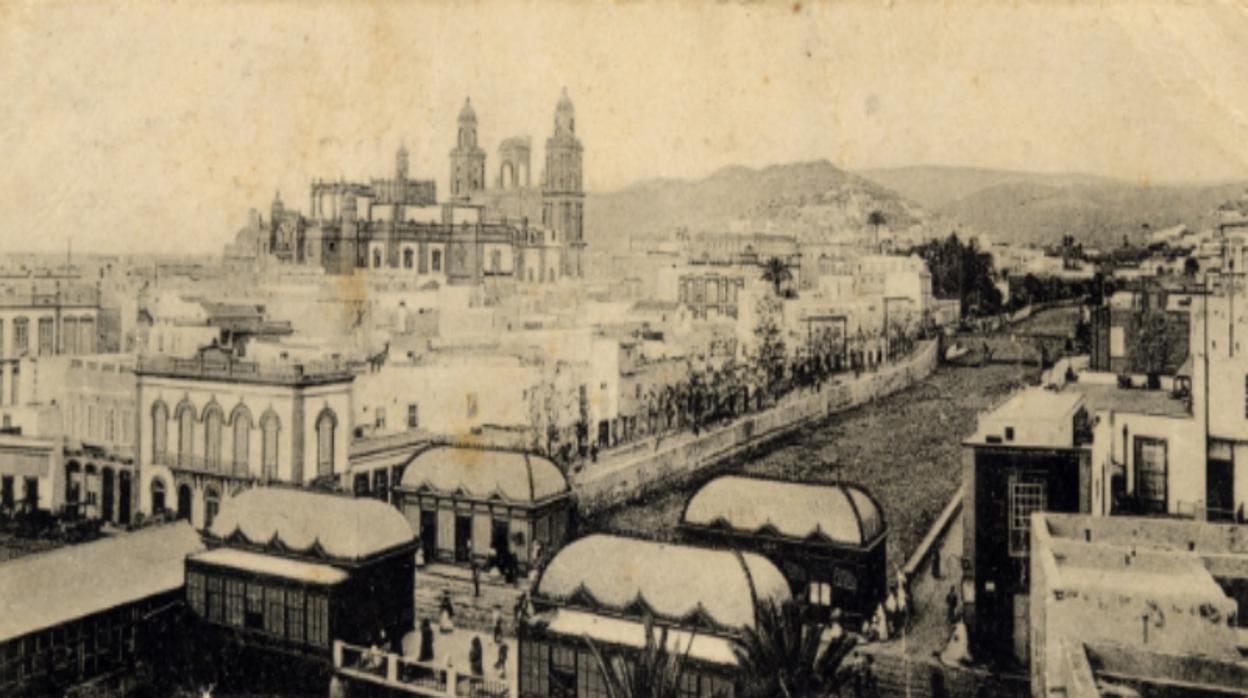 Ciudad de Las Palmas de Gran Canaria en 1902