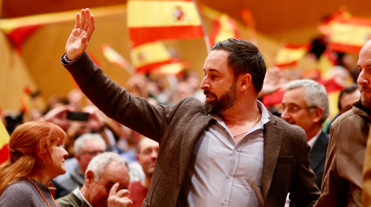 Santiago Abascal, líder de Vox