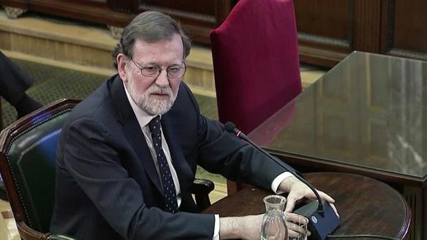 Rajoy, en el juicio al «procés»: «El pueblo español decide lo que es España»