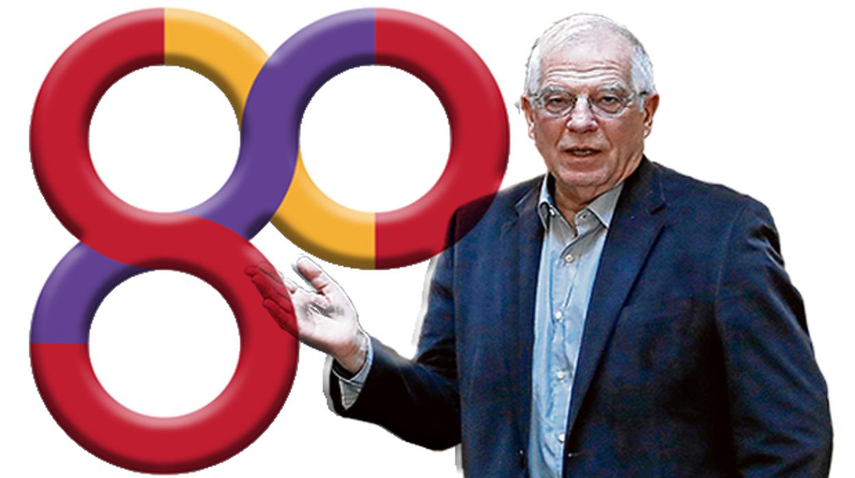 Sánchez retira el logo republicano tras la denuncia de ABC