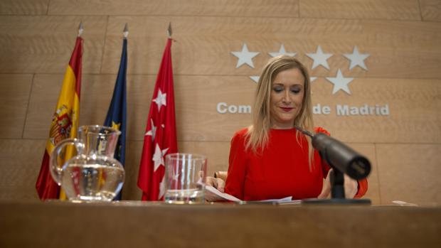 Cifuentes se niega a declarar en la Asamblea: «Ni debo ni puedo pronunciarme»