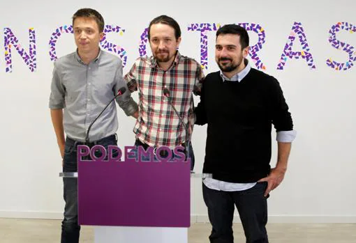 Iglesias reniega del polémico cartel machista con el que Podemos anuncia su regreso tras la baja de paternidad
