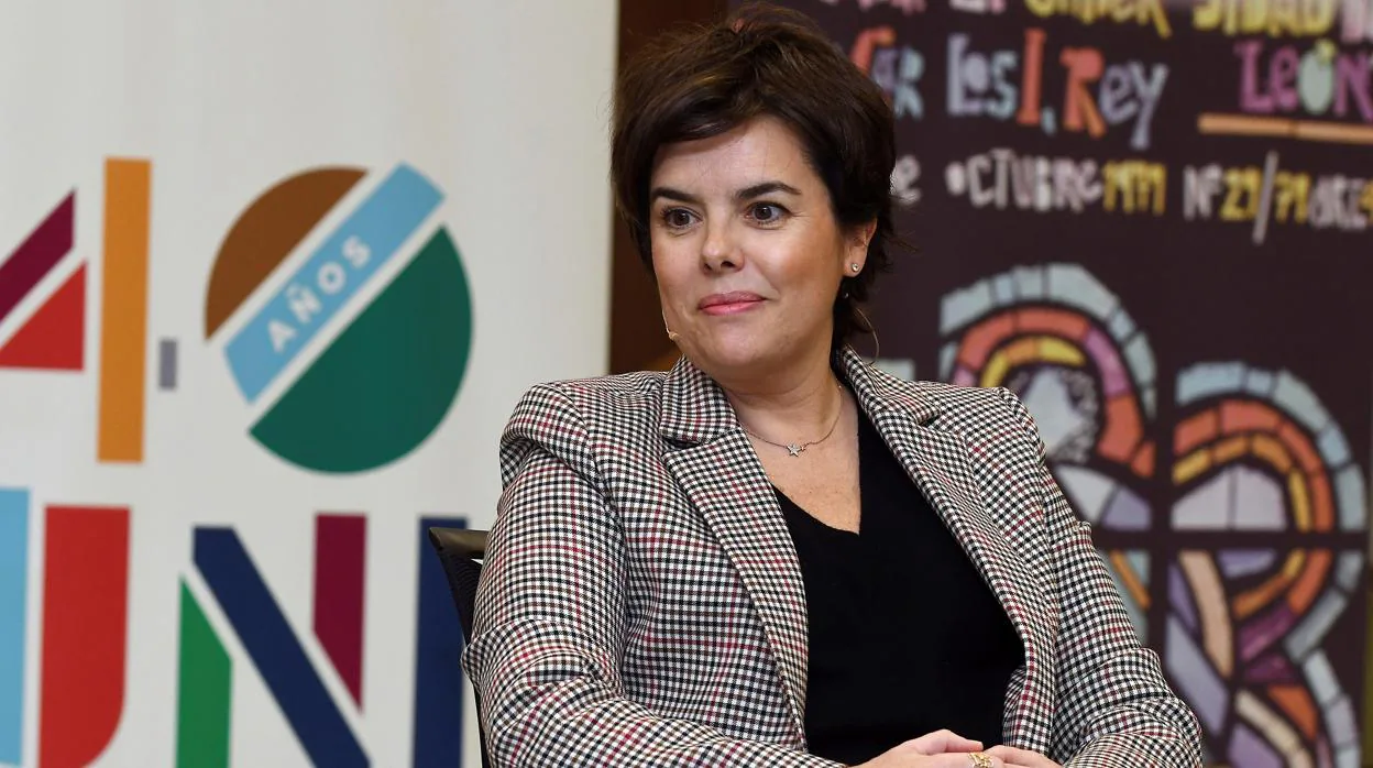 Soraya Sáenz de Santamaría, exvicepresidenta del Gobierno