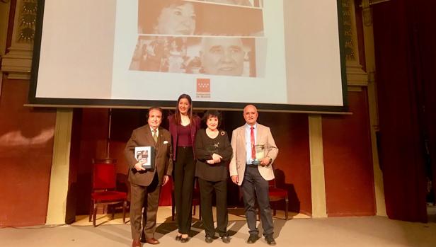 Juan Carlos Jiménez, Fernanda D'Ocón y el maestro Asensio, Mayores Magníficos del 2019