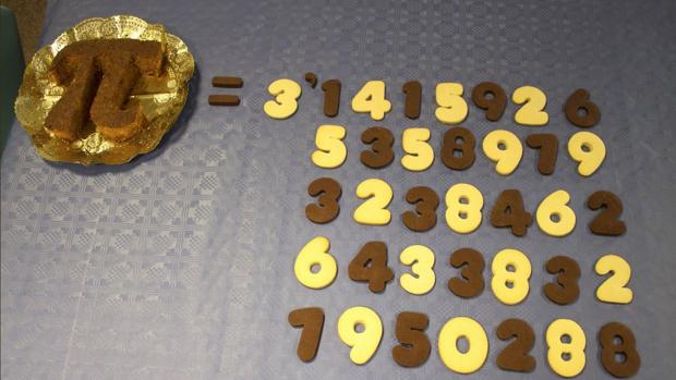 Intentan un récord Guinness con 314 galletas que forman el número Pi