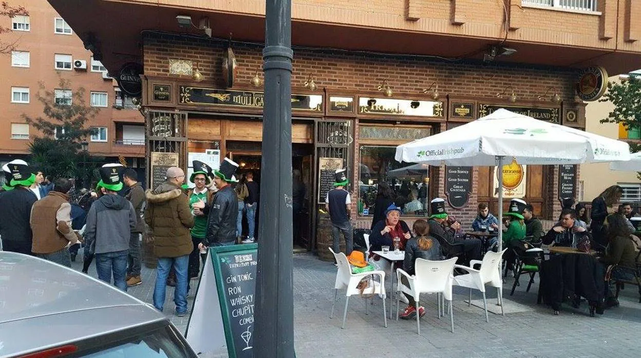 «St. Patrick's Day» en Mulligans, un «irish pub» en Valencia