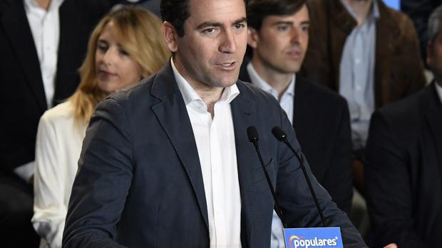 Teodoro García Egea, número uno del PP por Murcia para el 28-A