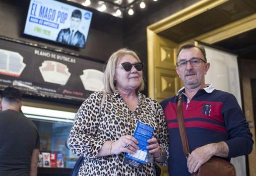 Rocío e Ignacio, turistas llegados de Pamplona