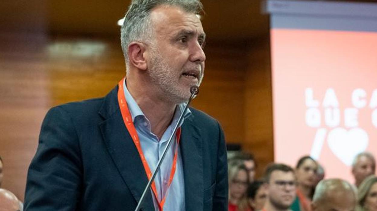 Ángel Víctor Torres, líder del PSOE de Canarias