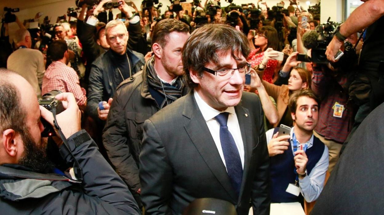 Carles Puigdemont en Bélgica