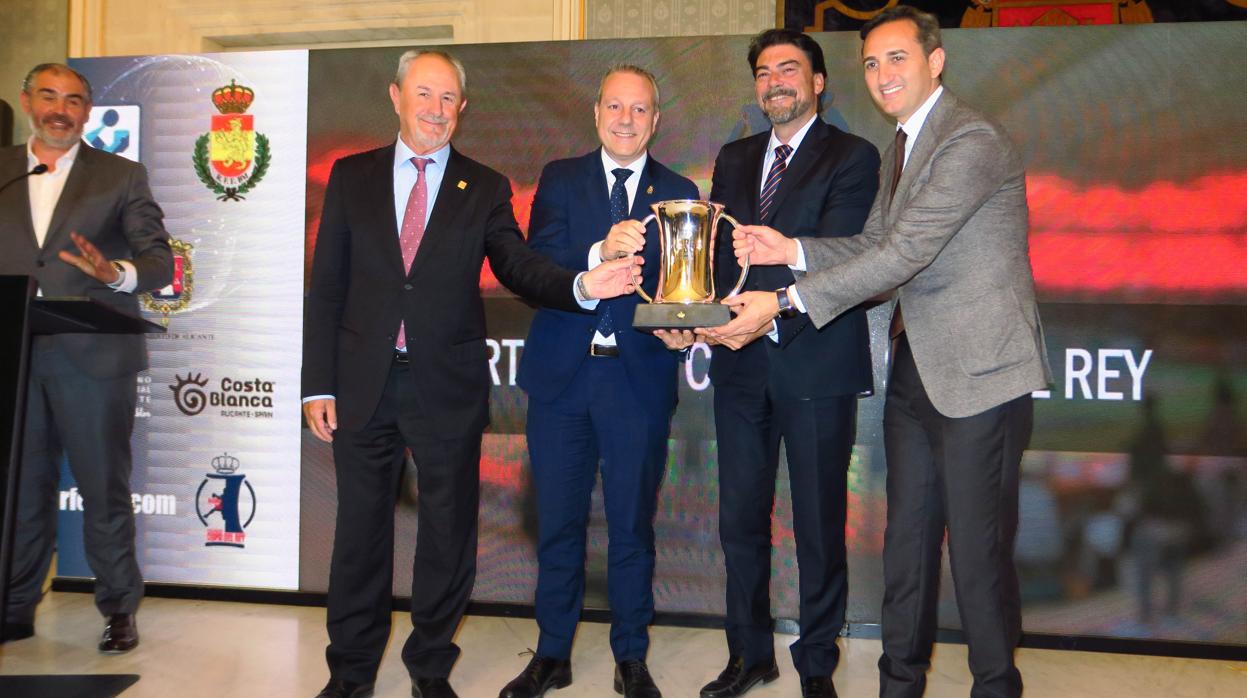 Presentación de la Copa del Rey de balonmano en Alicante