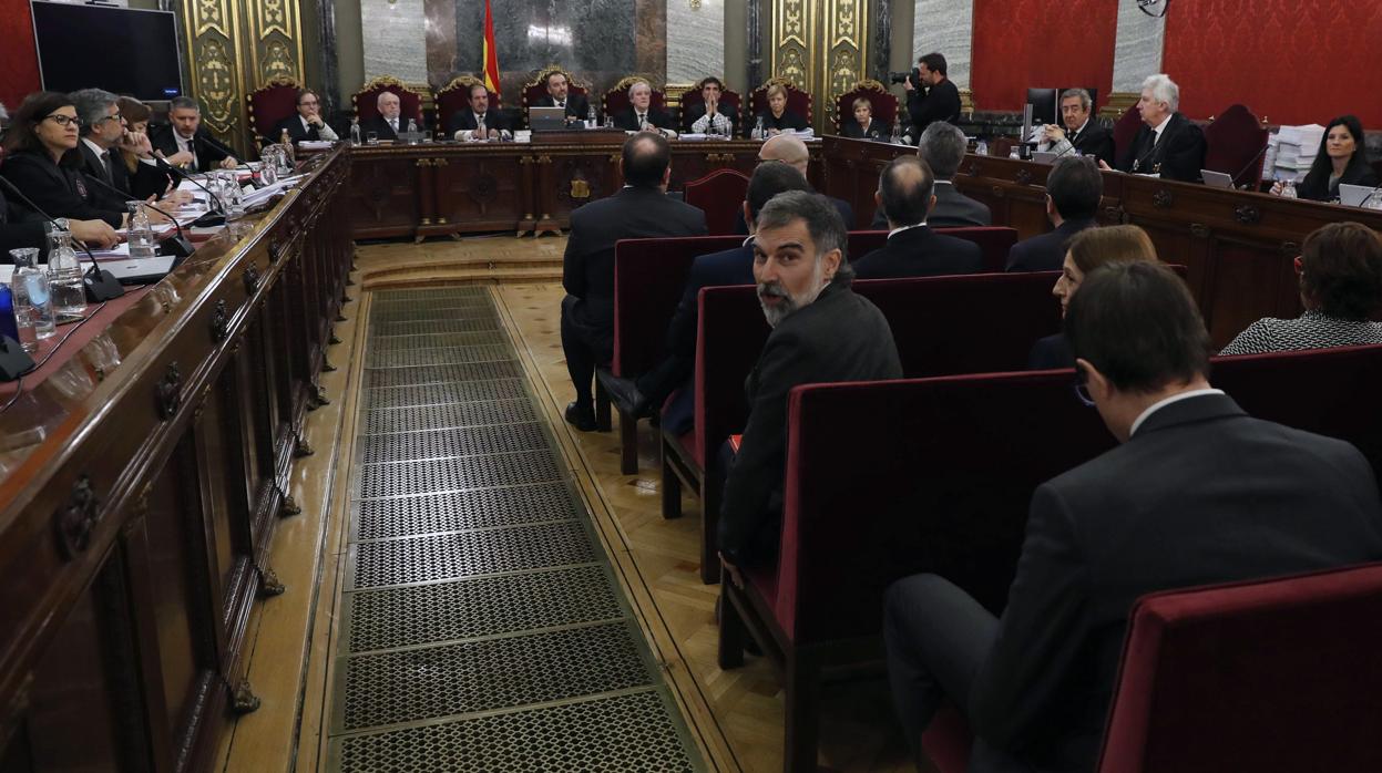 Juicio del «procés» en directo | Los agentes vieron entrar y salir a Quim Torra de una nave registrada el 20-S