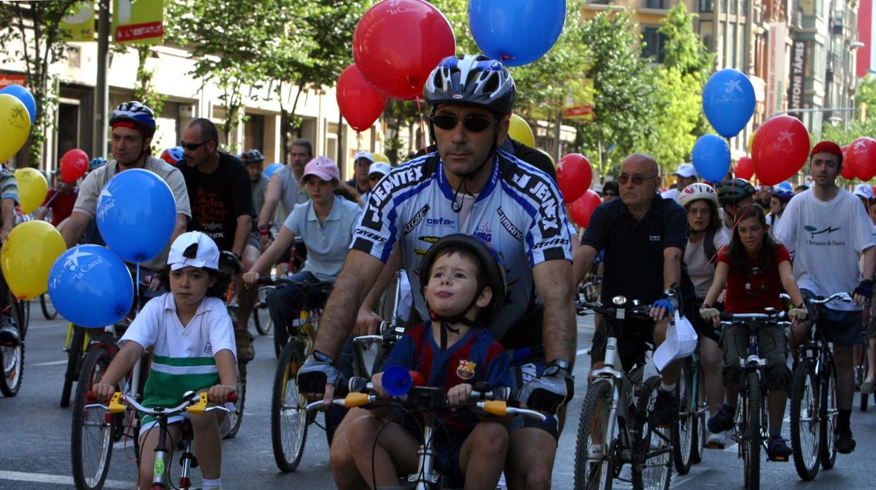 Una de las jornadas de la Fiesta de la Bicicleta