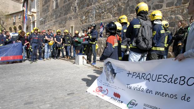 Bomberos de toda la región piden en Toledo a Page una Ley para ser más eficaces