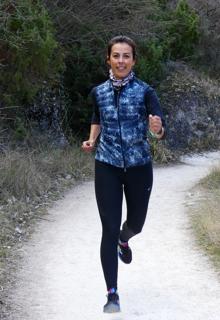 Luz Moya, corriendo por Cuenca