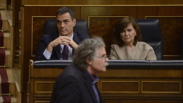 El PSOE votó igual que ERC en el Congreso un 52,8 por ciento de las ocasiones