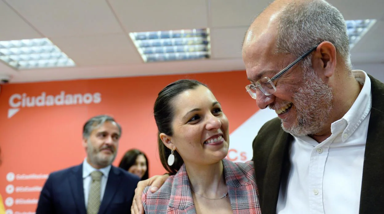 Francisco Igea junto a la candidata al Congreso por Valladolid, Soraya Mayo