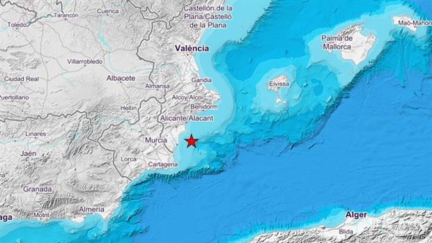 Un nuevo terremoto sacude la provincia de Alicante