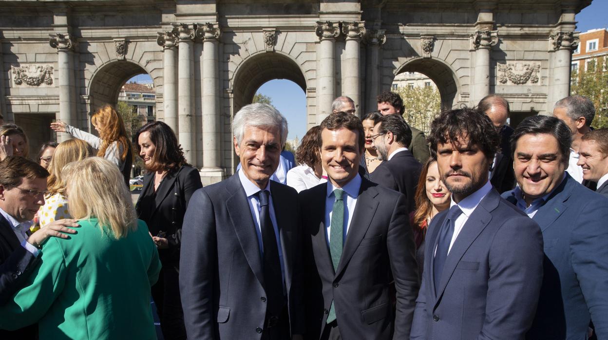 Suárez Illana, ayer junto a Casado