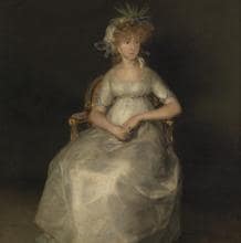 La Duquesa de Sueca, retratada por Goya