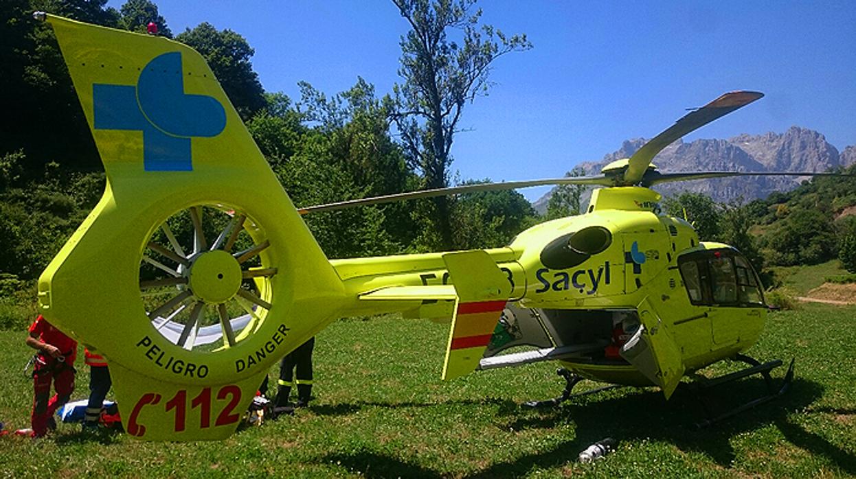 Helicóptero sanitario