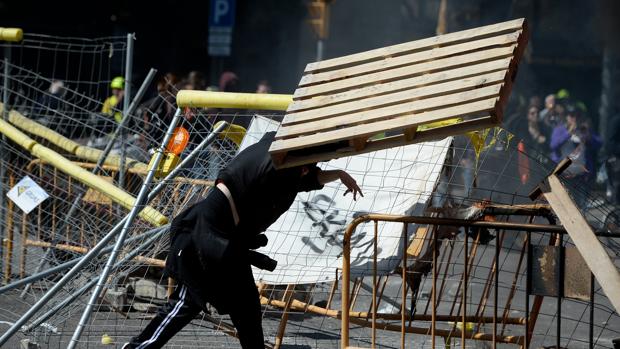 A prisión uno de los siete detenidos en Barcelona por la violencia contra Vox