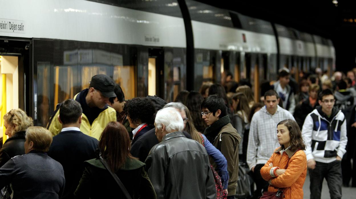 Imagen del metro de Valencia