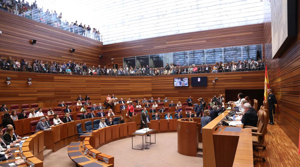 Sesión constitutiva de la novena legislatura, en 2015, en una imagen de archivo