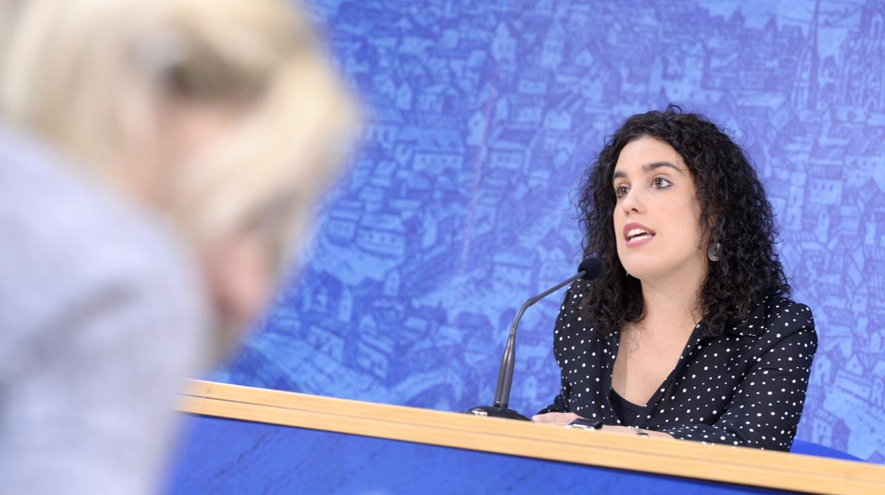 Inés Sandoval en la presentación del programa