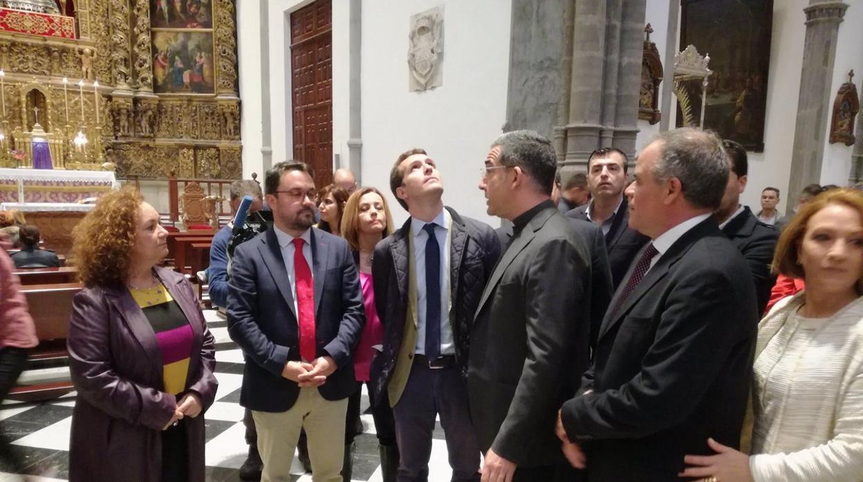 Visita este miércoles de Casado a la Iglesia Catedral de La Laguna, Tenerife