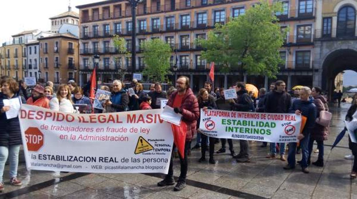 La manifestación tuvo lugar en Zocodover