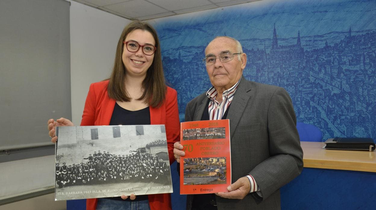 Nuria Cogolludo ha presentado la exposición «Azumel» en la sala de prensa del Ayutnamiento