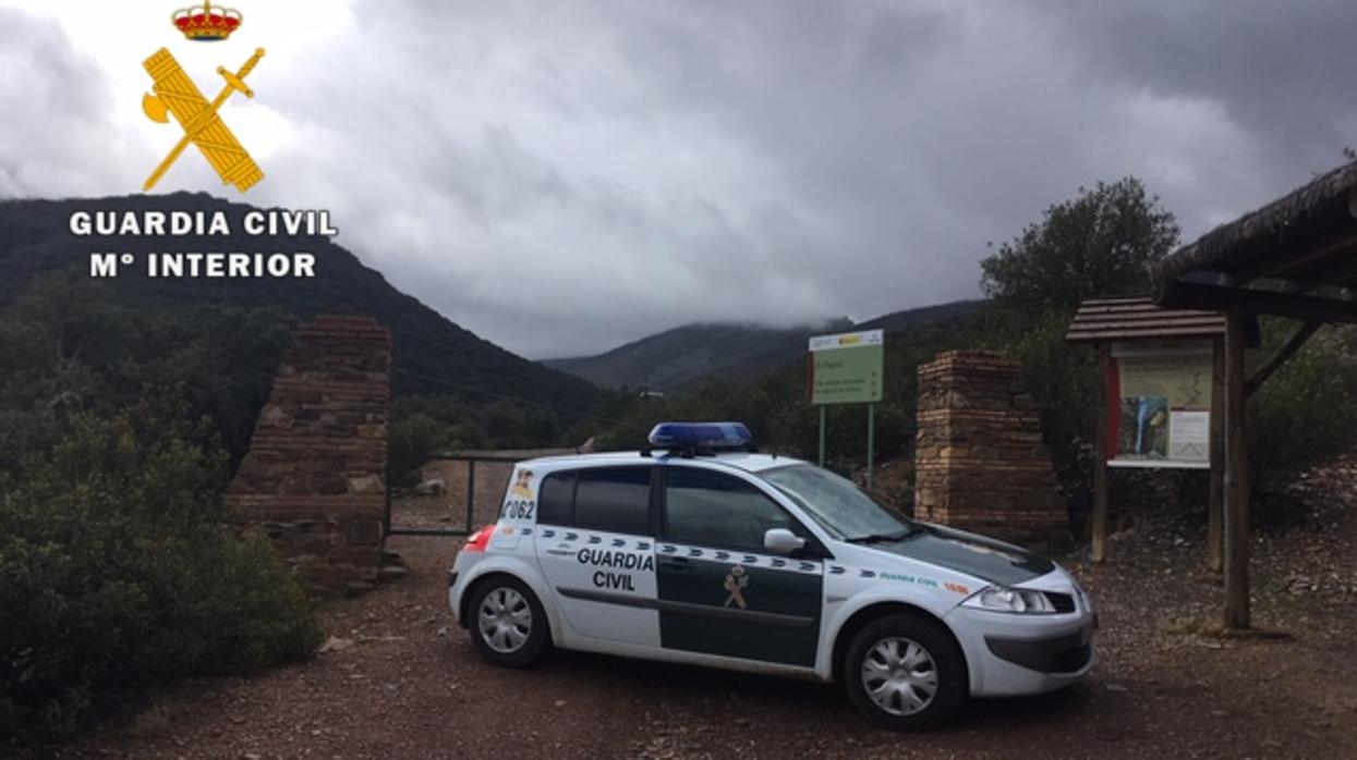 Entrada de la ruta turística