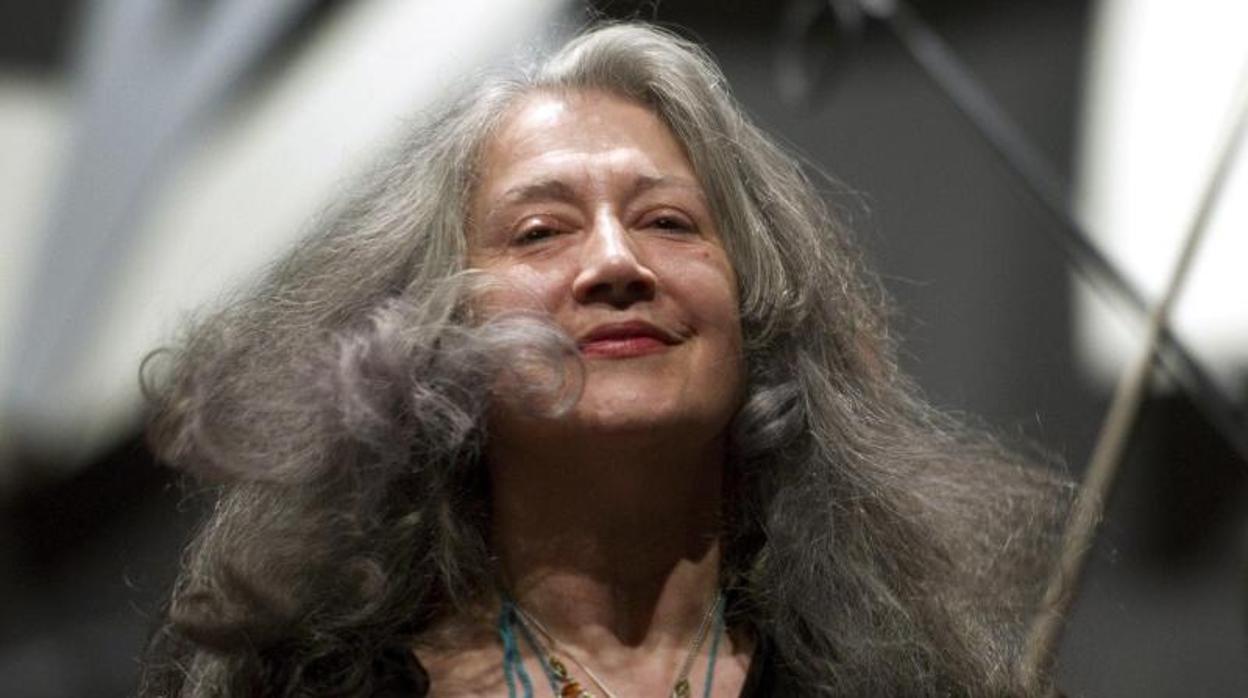 La pianista Martha Argerich