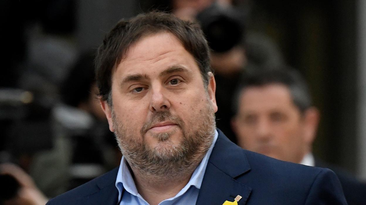 El presidente de ERC, Oriol Junqueras