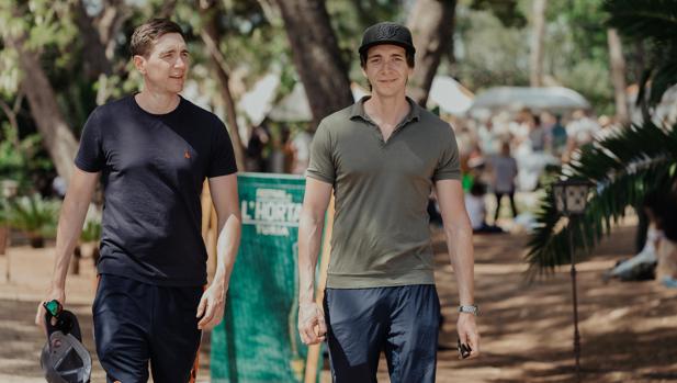 Los gemelos Phelps de Harry Potter asisten por sorpresa al Festival de l'Horta Turia 2019