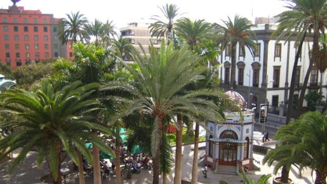 El origen portuario del nombre del Parque San Telmo, donde está la mayor estación de guaguas de Canarias