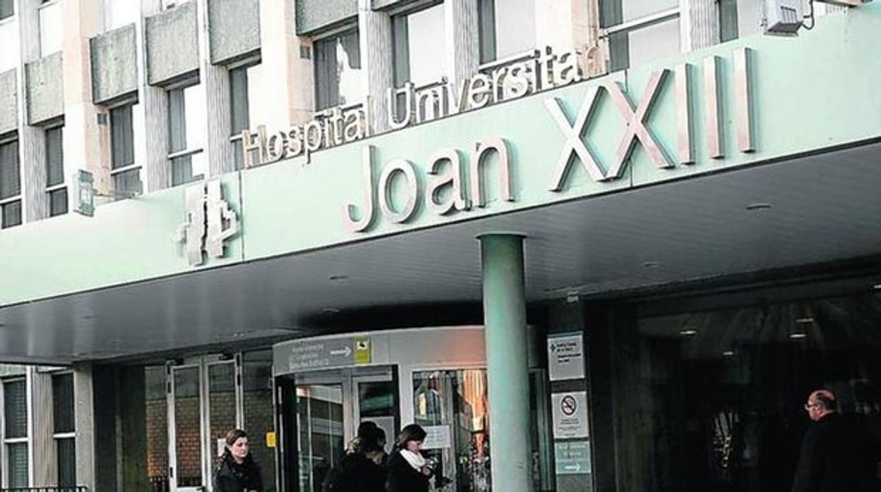 Entrada del hospital Joan XXIII de Tarragona