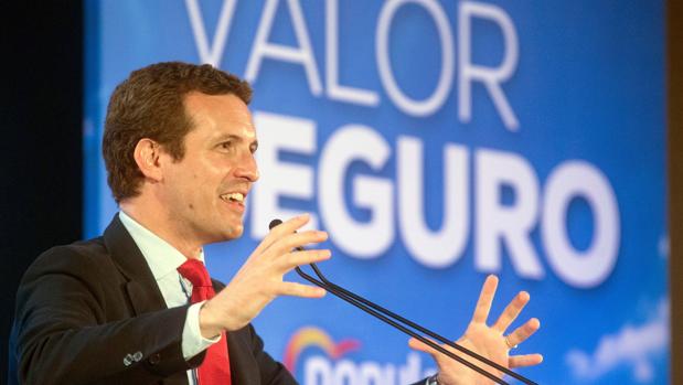 Casado asegura que si gobierna creará dos millones de empleos, 500.000 cada año