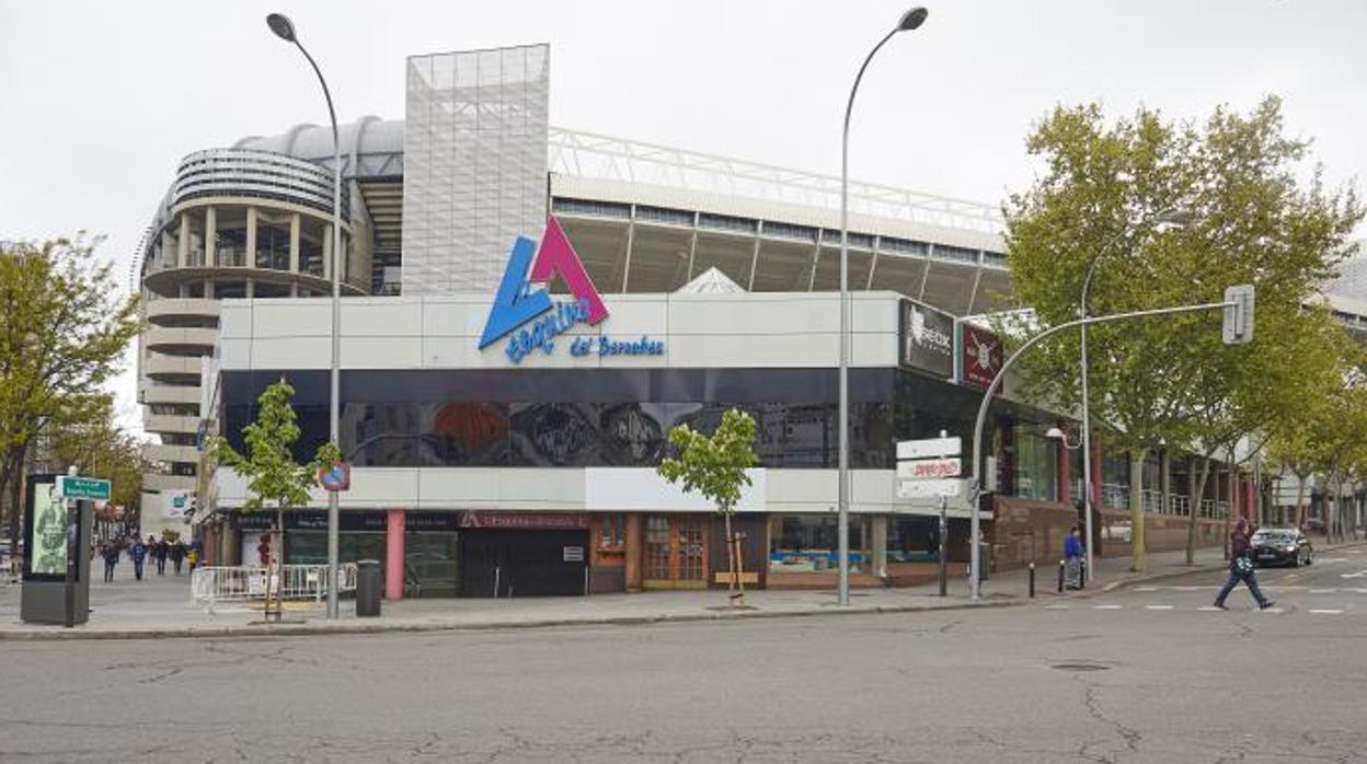 Estado actual de la Esquina del Bernabéu