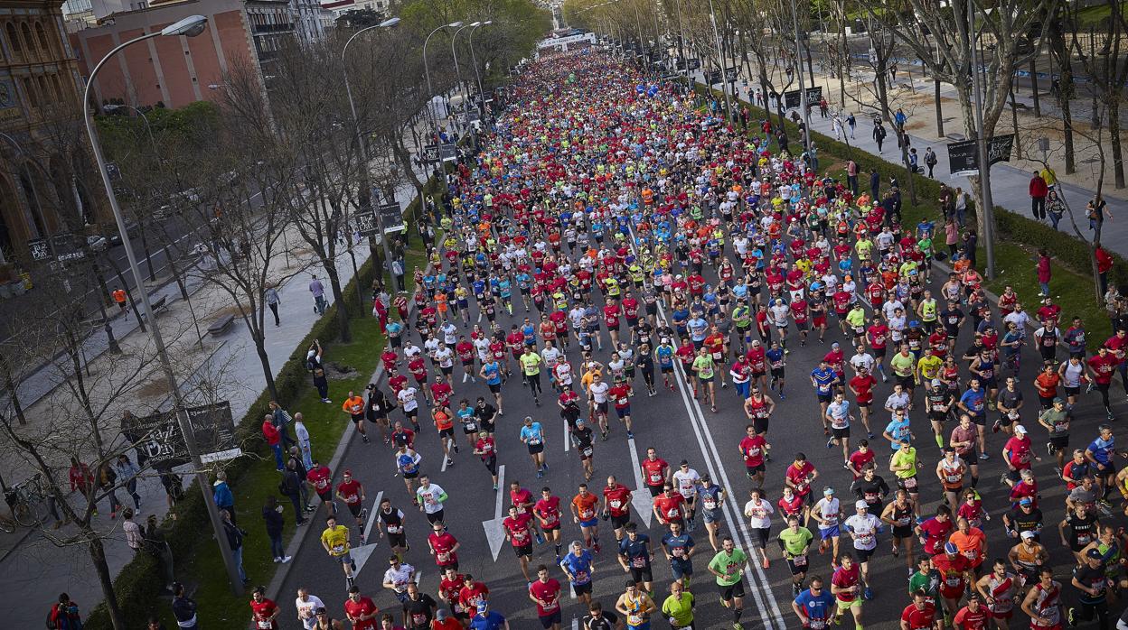 Recorrido de la maratón de Madrid 2019
