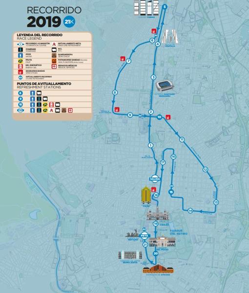 Estresante Brillar Pack para poner Maratón de Madrid: recorrido de las carreras y cortes de tráfico
